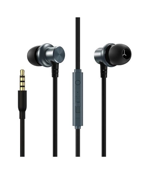 iShopping - Joyroom 3.5mm Wired In-Ear Earphones Grey (JR-EL115)