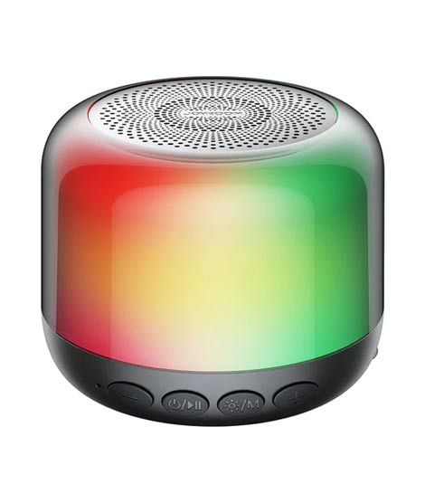 Joyroom Transparent RGB Wireless Speaker Black (JR-ML03)