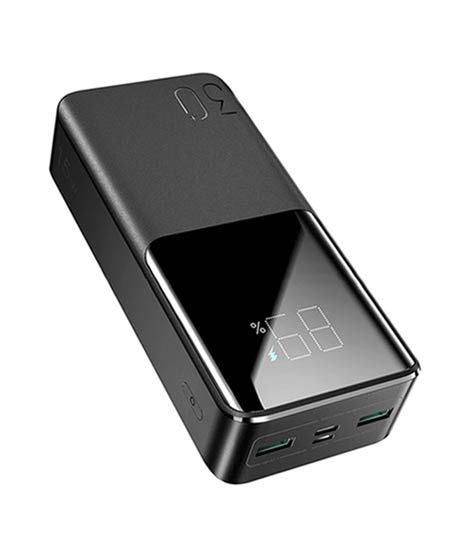 Joyroom Star Series 30000 mAh Power Bank - Black (JR-T015)