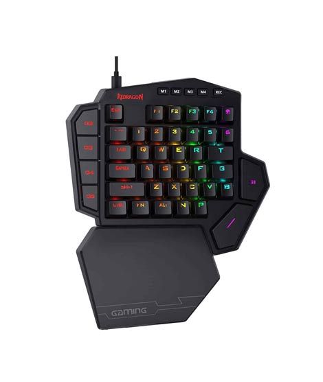 iShopping - Redragon Diti X RGB One-handed Mechanical Gaming Keyboard (K601)