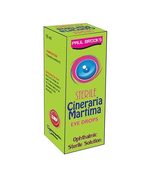 Karachi Shop Paul Brooks Sterile Cineraria Martima Eye Drops