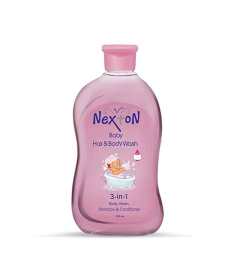 Nexton 3 in 1 Baby Hair & Body Wash 250ml (KBC054)