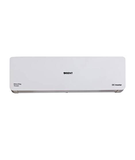 Orient Ultron King eComfort DC Inverter Split Air Conditioner 1.5 Ton Silk White (King-18G)