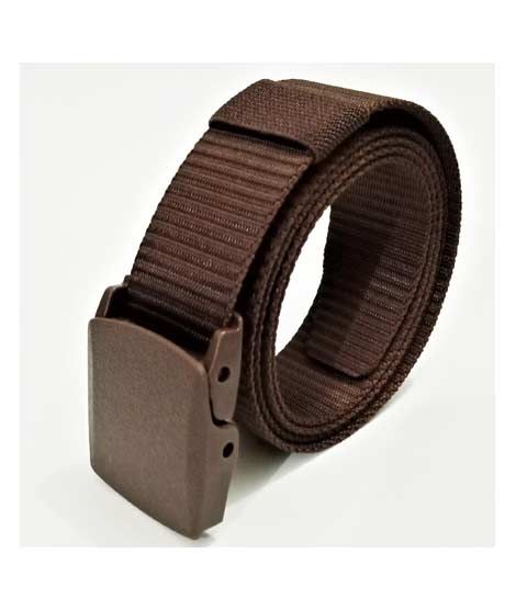 iShopping - King Adjustable Canvas Belt Brown