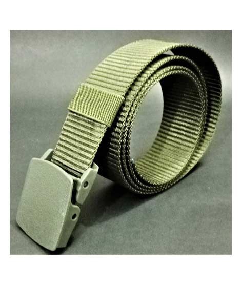 iShopping - King Adjustable Canvas Belt Green