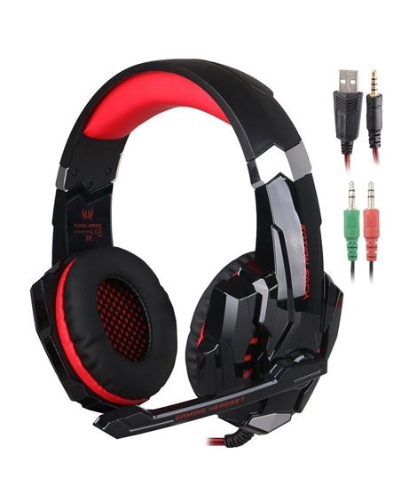 Kotion Each G9000 3.5mm Game Gaming Headphone Red