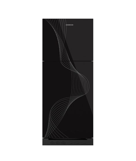 iShopping - Kenwood Persona Series Freezer On Top Refrigerator 11 Cu Ft Black (KRF-23357/280-GD)