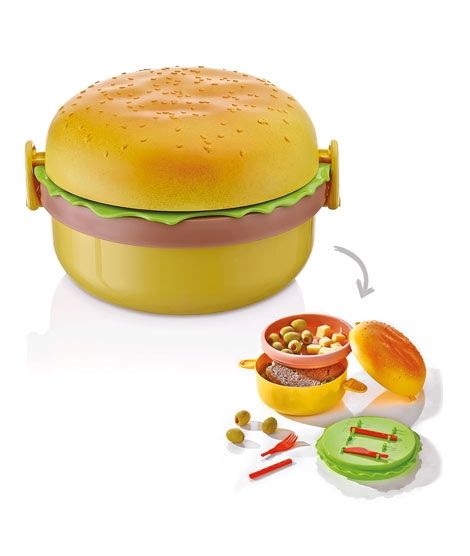 iShopping - Qlux Hamburger Lunch Box (L-00562)