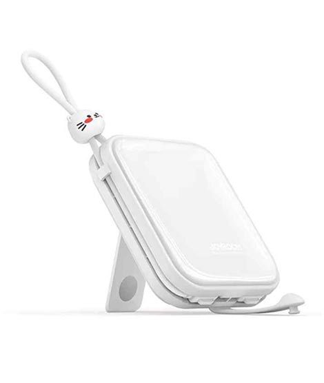 Joyroom Cutie Series Kickstand Powerbank 10000mAh White (JR-L008)