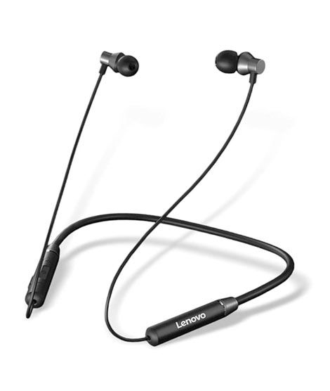 Lenovo Neckband Bluetooth Headset Black (HE05)