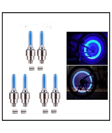  Shopeasy LED Tire Valve Caps Lights For Road Bikes