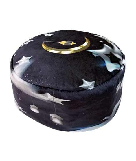 ZamZam Stellar Night Printed Prayer Cap