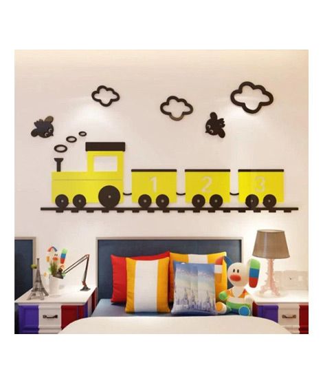 iShopping - LookNBuy Cartoon Train Wall Art (0088)