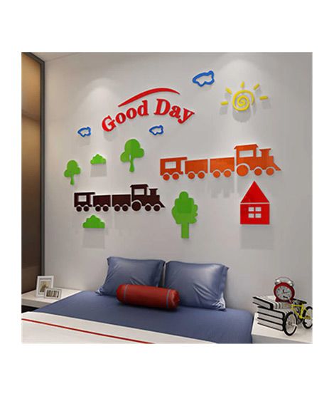 iShopping - LookNBuy Good Day Train Wall Art (0074)