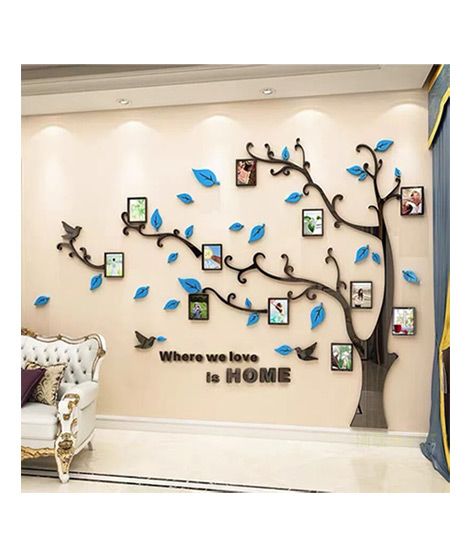 iShopping - LookNBuy Photo Frame Tree Wall Art (0053)