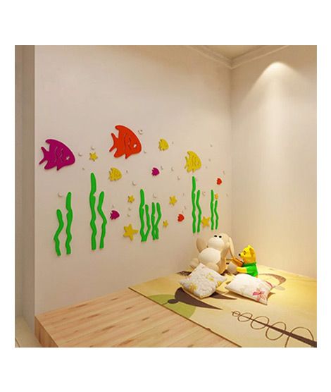 iShopping - LookNBuy Seaview Fish Wall Art (0048)