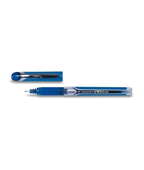 M Toys Pilot V10 Grip Roller Ball Pen - Blue (TR17302023)