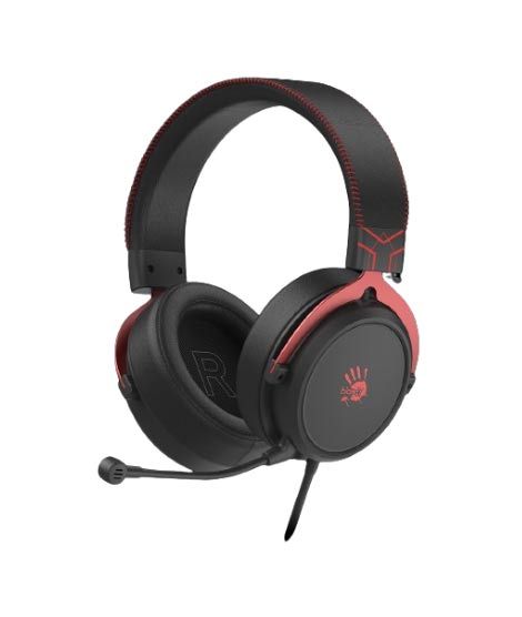 iShopping - A4Tech Bloody Virtual 7.1 Surround Sound Gaming Headset (M590i)-Sports Red