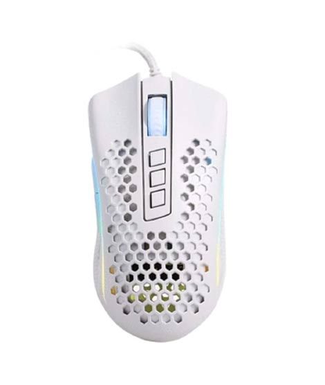 Redragon Storm Lunar RGB Gaming Mouse White (M808)