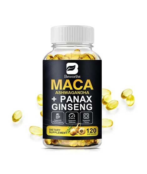 iShopping - Well Mart Maca Ashwagandha Root 120 Capsules