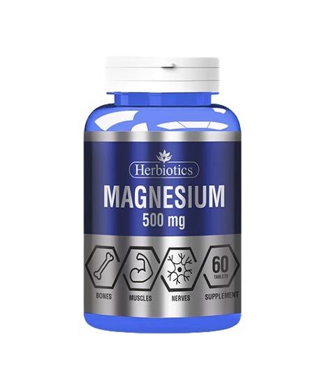 iShopping - Herbiotics Magnesium 500mg Tablets - 60 Tablets