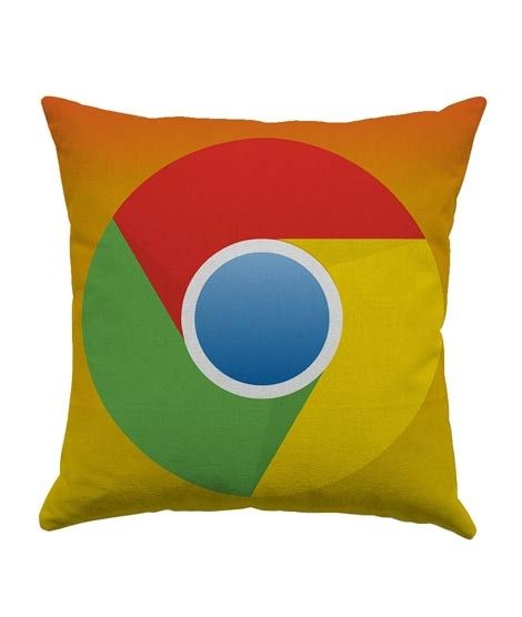 Maguari 3D Digital Print Google Chrome Cushion Cover