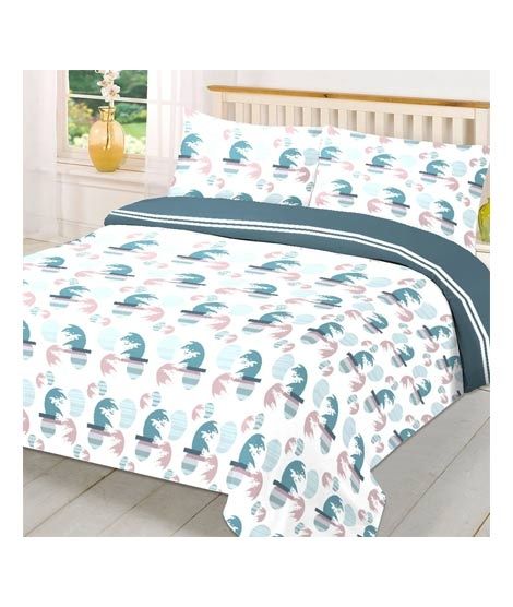 iShopping - Maguari Double Bed Blue (0373)