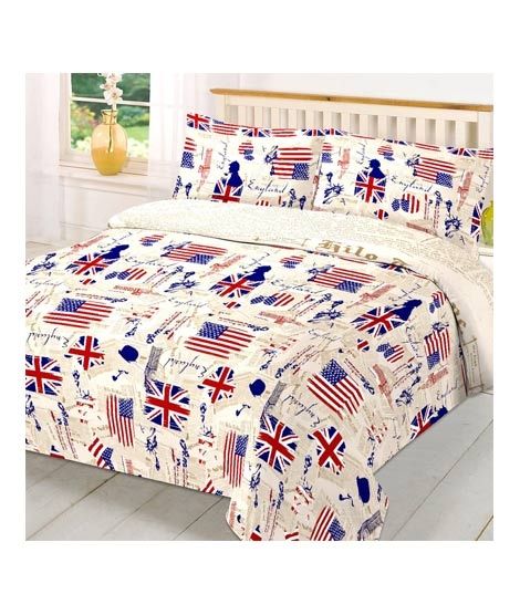 iShopping - Maguari England Design Strip Double Bed (0378)