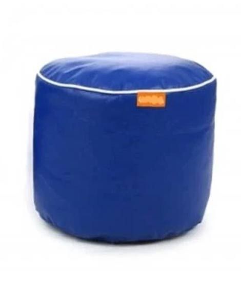 iShopping - Maguari Foot Rest Round Stool Beans Bag Blue