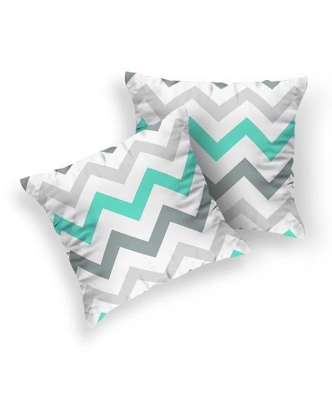 Maguari Jersey Zig Zag Printed Cushion Cover