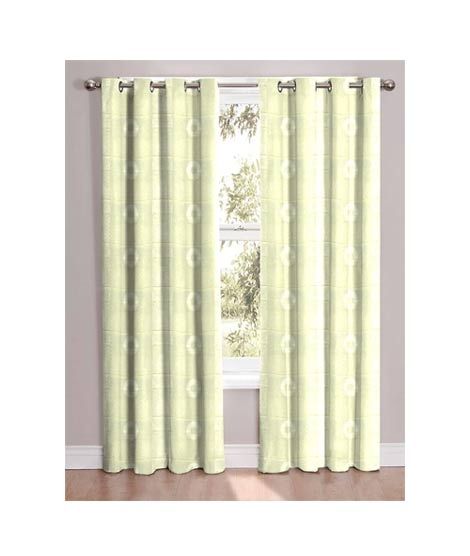 Maguari Net Curtain 2 Pcs Yellow (0096)