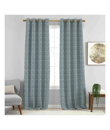 Maguari PQ Jacquard Curtain 2 Pcs Grey