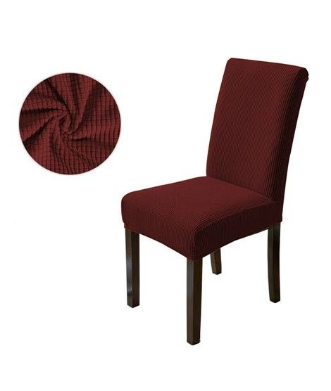 iShopping - Maguari Stretch Jacquard Crocodile Chair Maroon