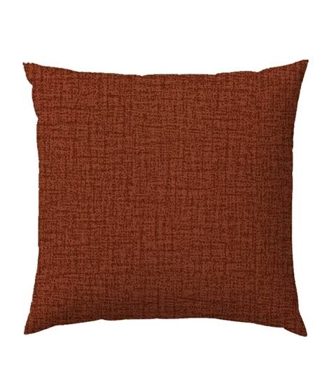 Maguari Textured Printed Cushion Cover 2 Pcs Brown