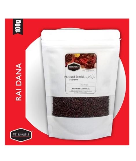 Masalaywala Rai Dana Mustard Seeds Sabit/Whole 100gm