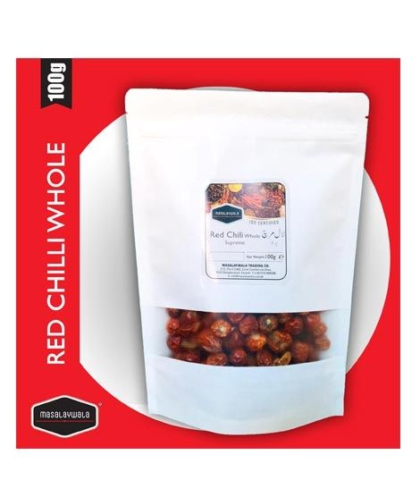 Masalaywala Red Chilli Sabit/Whole 100gm