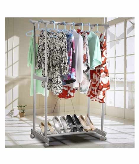 Mega Mall Clothes Hanger With Wheels Rack