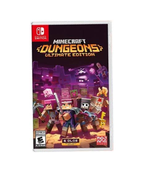 Minecraft Dungeons Ultimate Edition Game For Nintendo Switch