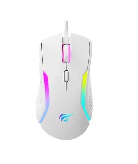 iShopping - Havit RGB Wired Gaming Mouse White (MS1033)