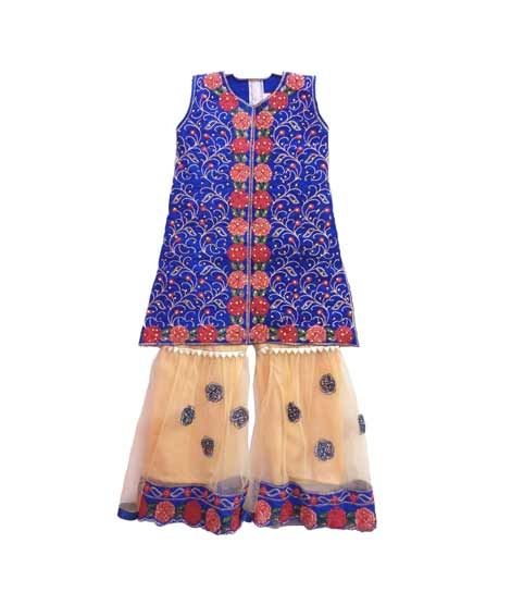 iShopping - Mubarak Store Fancy Embroidered Garara For Girls