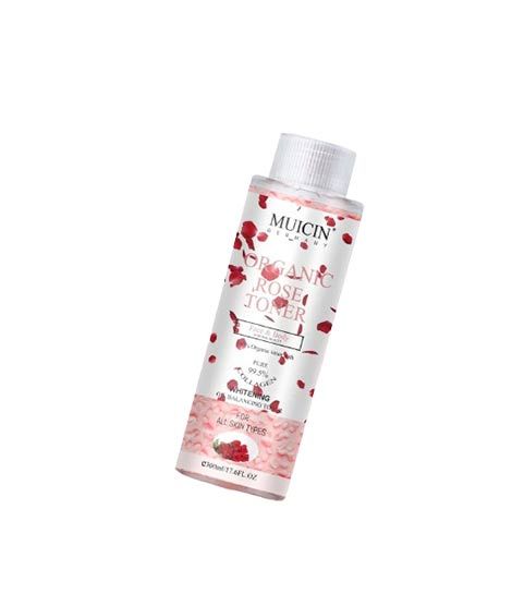 Muicin Organic Rose Petal Face & Body Toner - 300ml