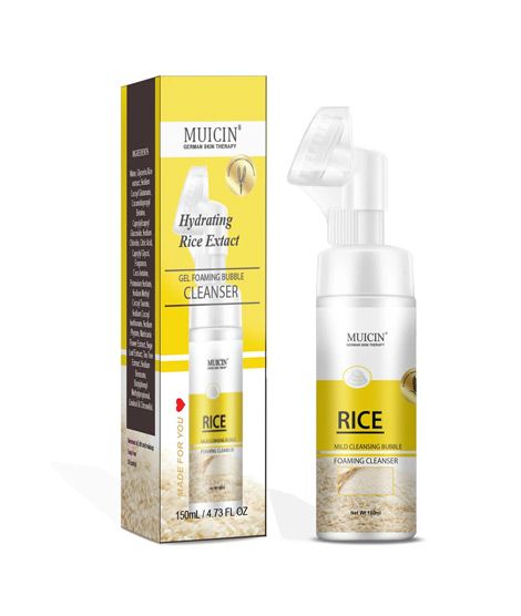 iShopping - Muicin Rice Mild Cleansing Bubble Foaming Facial Cleanser - 150ml