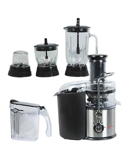 iShopping - National Gold 4 In 1 Juicer Blender and Grinder - Black (NG-2015)