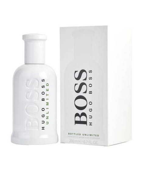 Hugo Boss Bottled Unlimited Eau De Toilette For Men 200ml