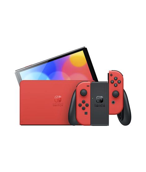 Nintendo Switch Oled N-Switch Console Neon Blue And Neon Red set