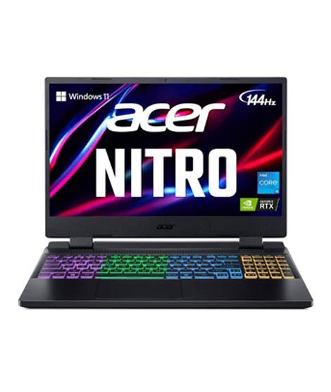 Acer Nitro 5 15.6" FHD Core i5 12th Gen 8GB 512GB SSD Nvidia GeForce RTX 4050 6GB Gaming Laptop (AN515-58-59B1)