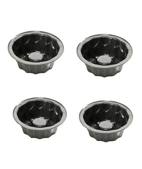 iShopping - Premier Home Round Cake Tins - Set of 4 Black (104263)