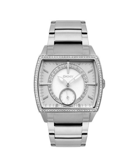 DKNY Crystal Accented Women's Watch Silver (NY4574)