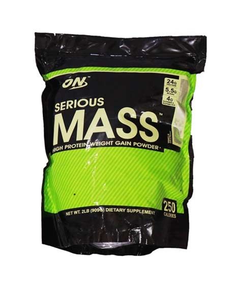 Optimum Nutrition On Serious Mass Gainer 2.2 Lbs 1000g