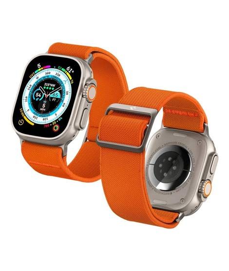 iShopping - Spigen Lite Fit Ultra Watch Band  For Apple Orange  (AMP05986)